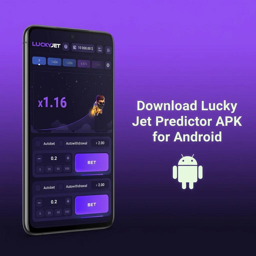Download 1win Lucky Jet predictor APK.