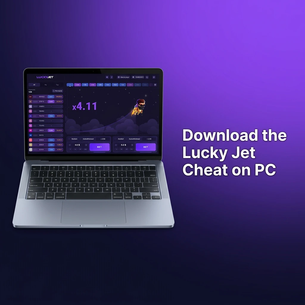 Run 1win Lucky Jet analytical tool on PC.
