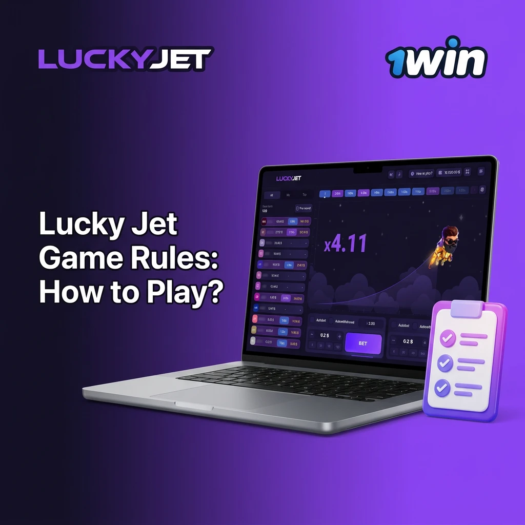 Learn 1win Lucky Jet crash rules.