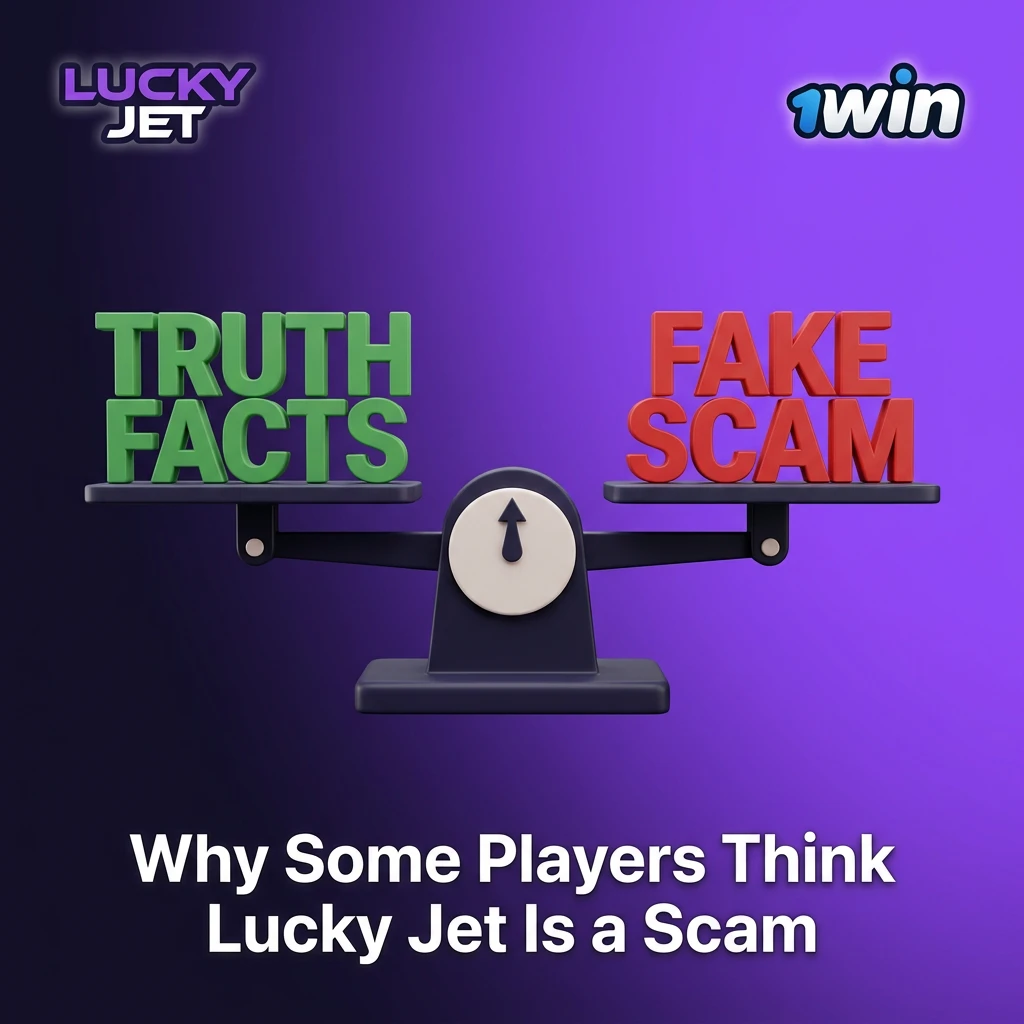 Beware of fake 1win Lucky Jet signals.