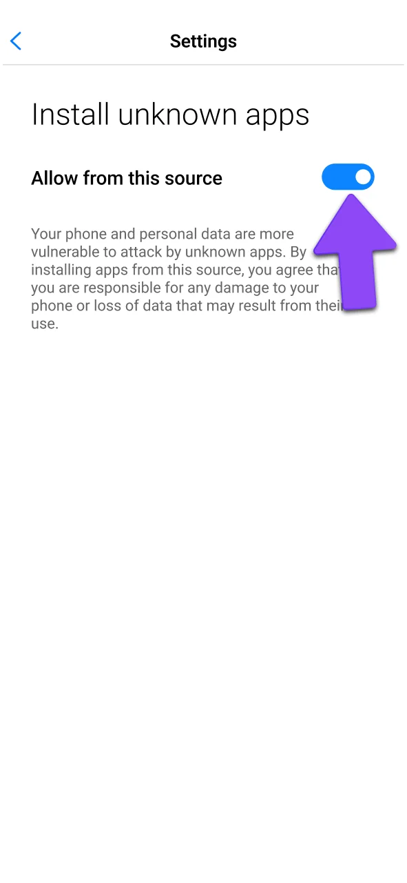 Allow 1win APK install for Lucky Jet.