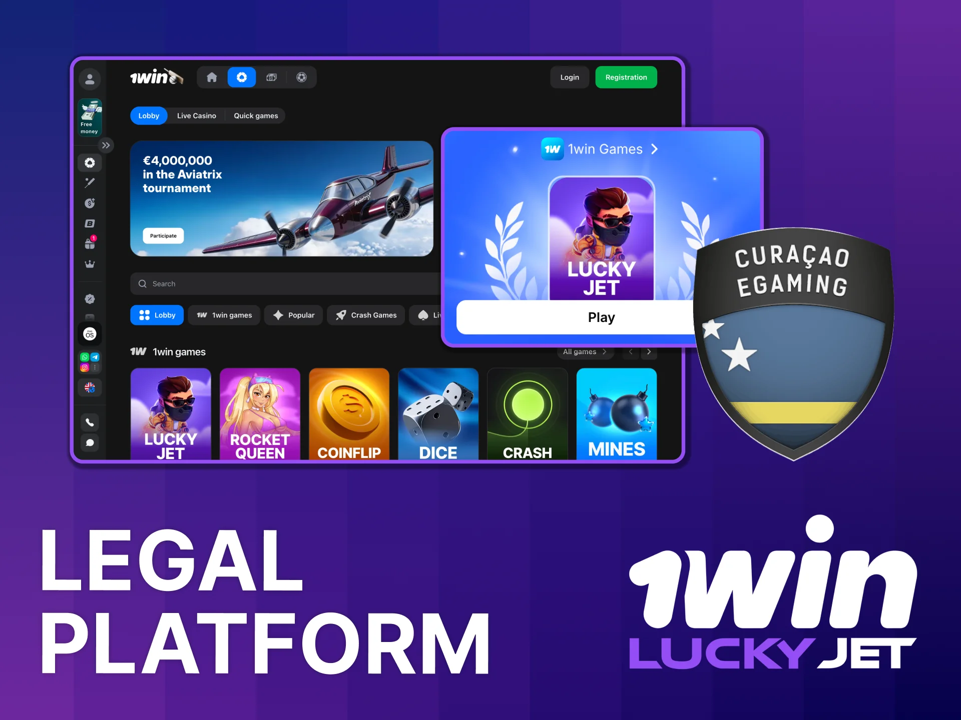 Trust 1win Lucky Jet standards, start winning.