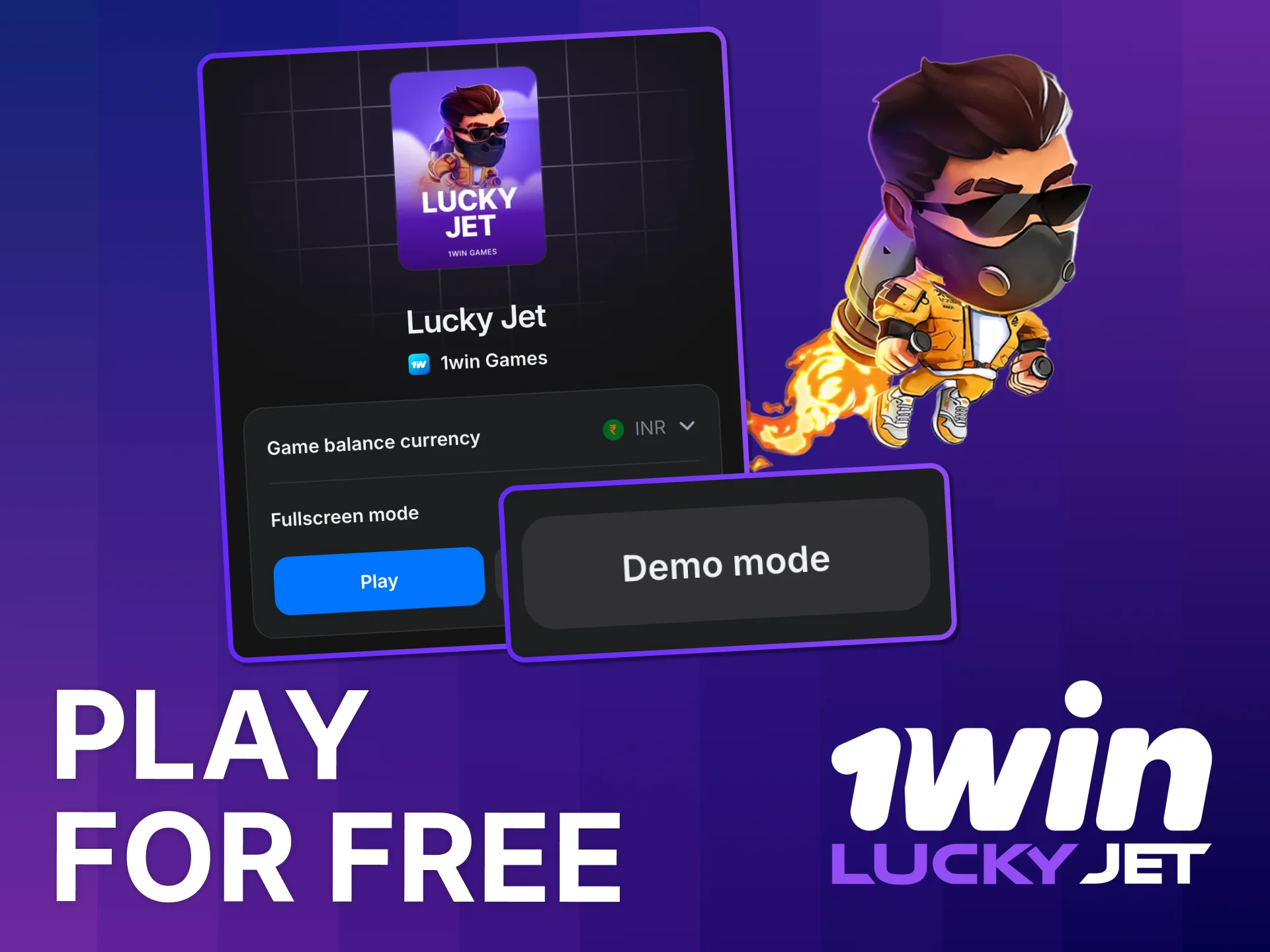 Play 1win Lucky Jet for free today.
