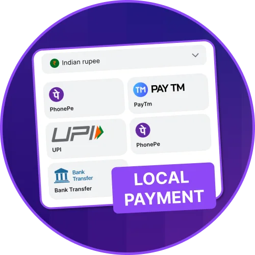 1win Lucky Jet local payment support in India.