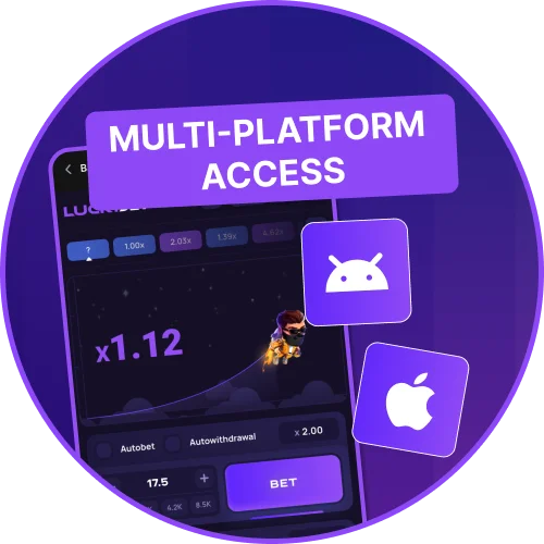 1win Lucky Jet on Android, iOS and Desktop.