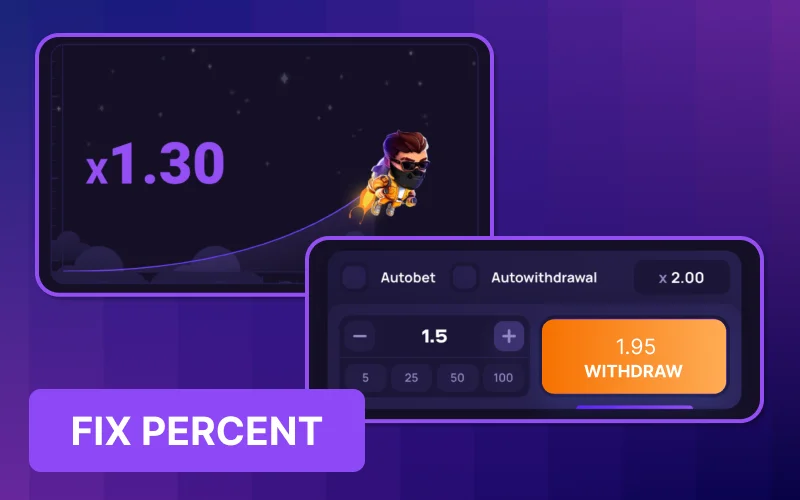 Limit 1win Lucky Jet exposure during losing streaks.