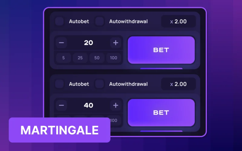 Double your wager in 1win Lucky Jet after loss.